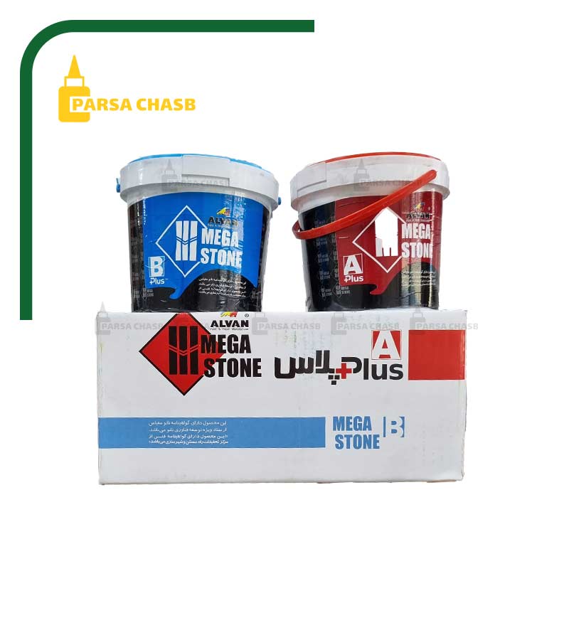چسب سنگ مگااستون پلاس 4 کیلوگرمی