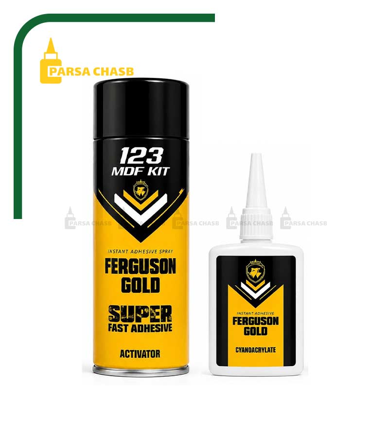 چسب 123 فرگوسن گلد 400 میل | نمایندگی چسب 123 FERGUSON GOLD 400 میل اصلی کارتن 25 عددی کارتنی و پالتی